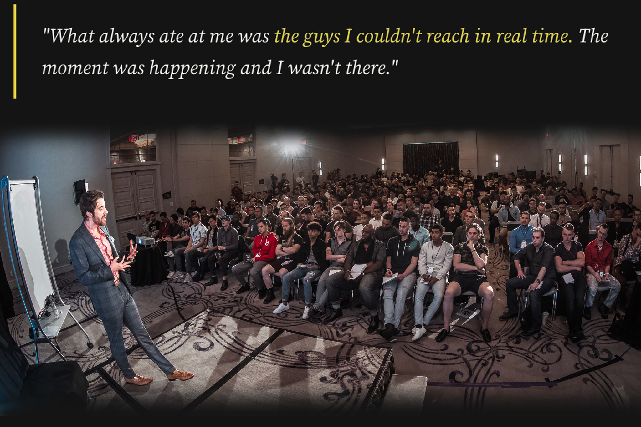 Rob Judge coaching live